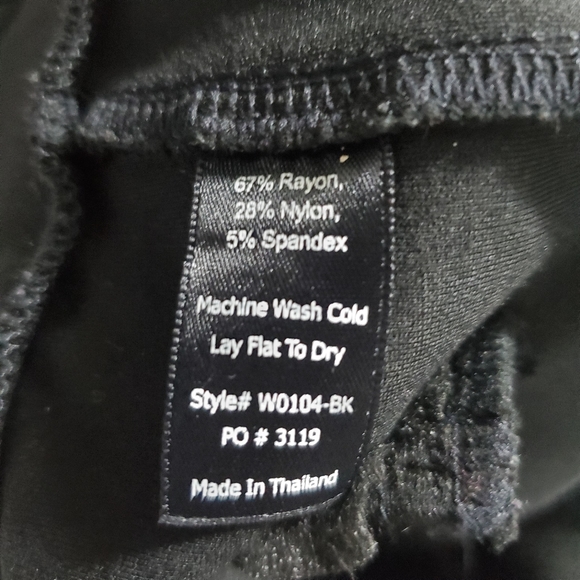 Betabrand Black Bootcut Classic Dress Pants - Picture 8 of 8